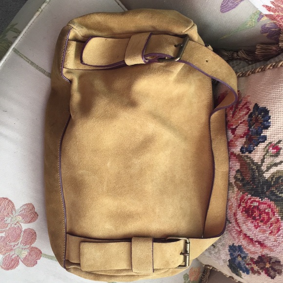 Handbags - Suede Satchel